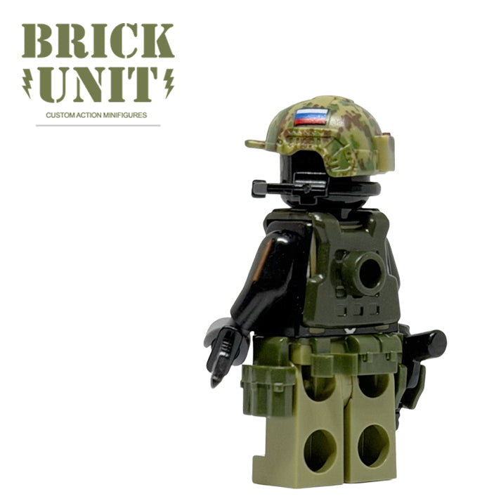 Russian Spetsnaz Alpha Operator v2 Custom Military Minifigure