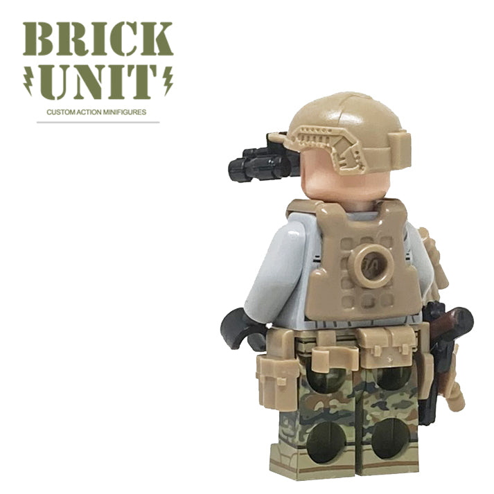 CUSTOM LEGO SPECIAL FORCES SOLDIER MINIFIGURE