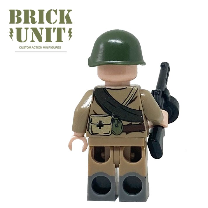 custom lego soviet red army soldier minifigure