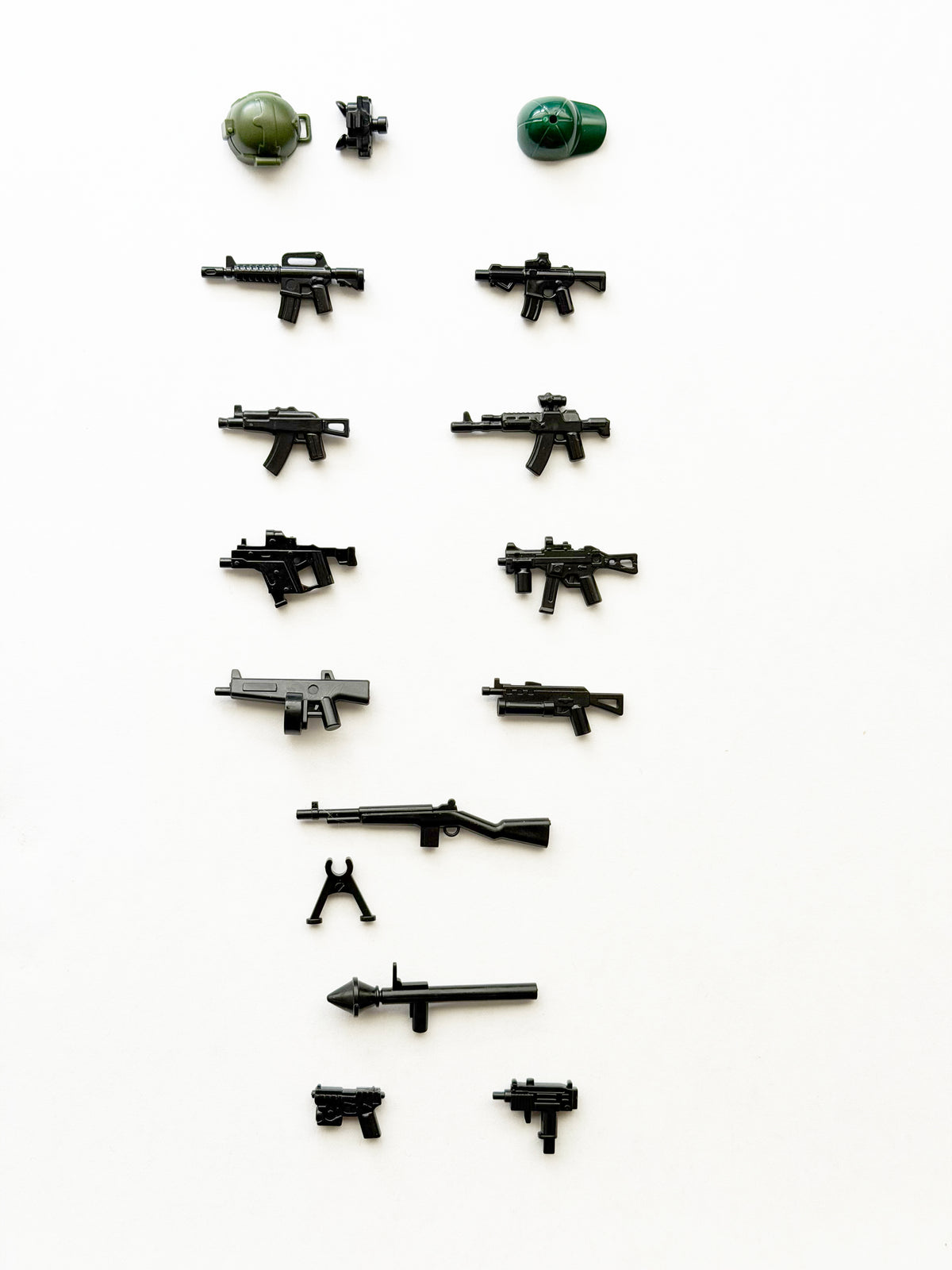 Modern Warfare Weapon Accessories Pack v1 for brick minifigures
