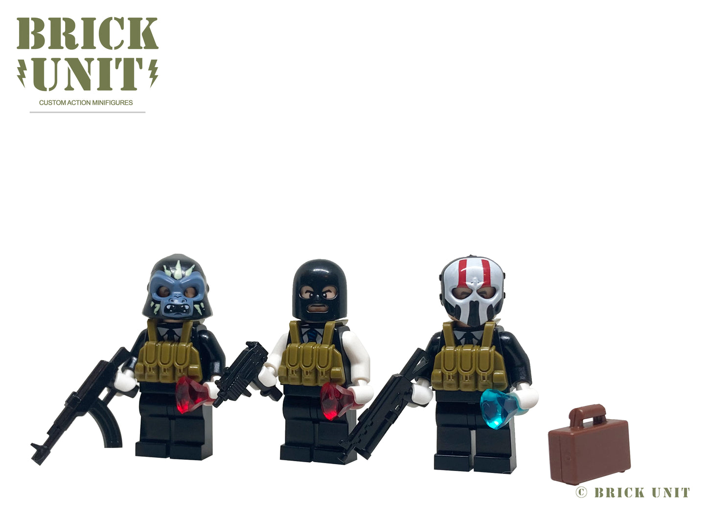 lego heist minifigures