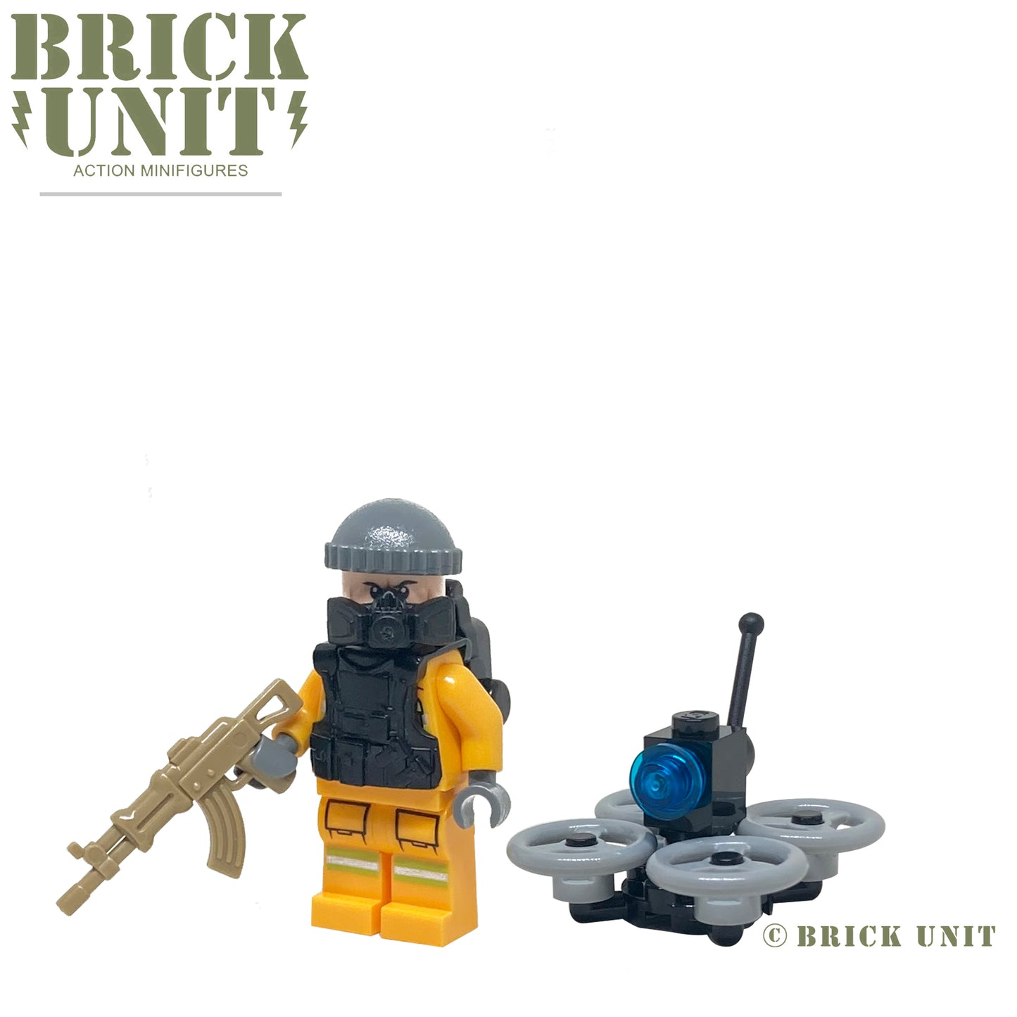 lego dark zone agent minifigure