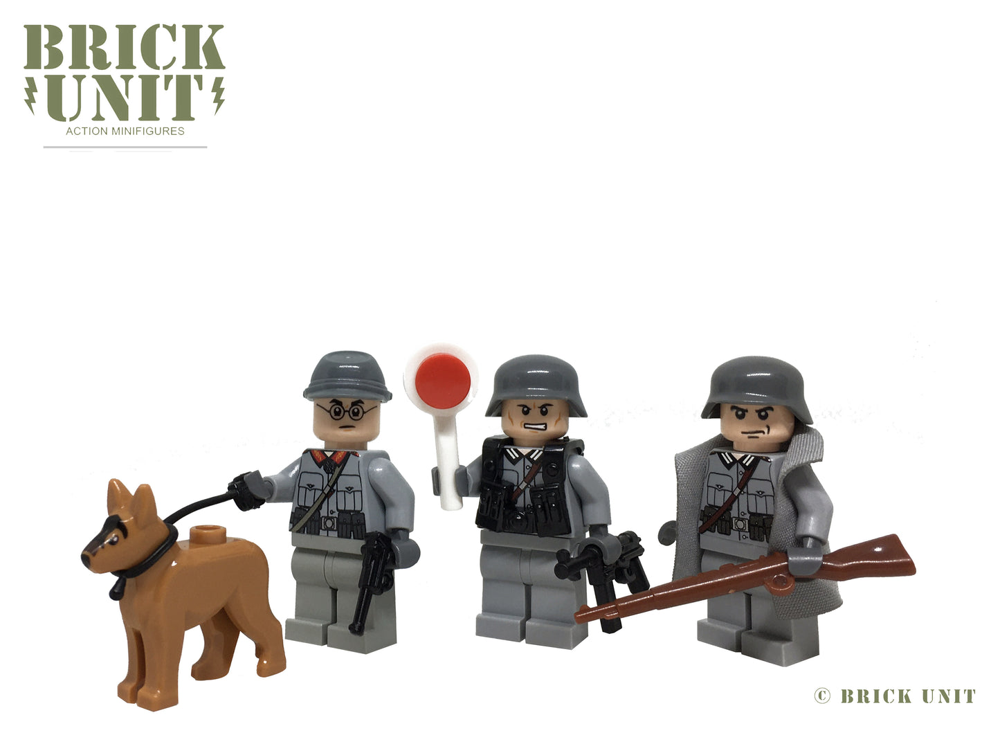 lego ww2 german heer soldiers minifigures