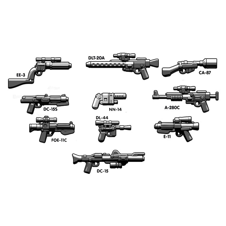 BrickArms Blaster Weapon Pack v2
