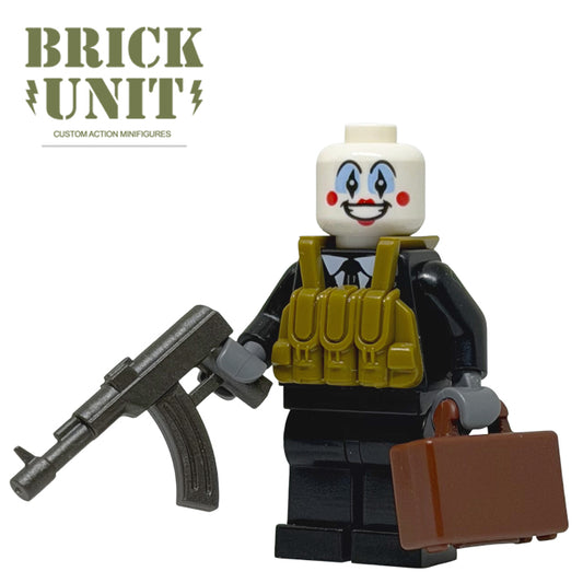 Heist Henchman Bank Robber v1 Custom Minifigure