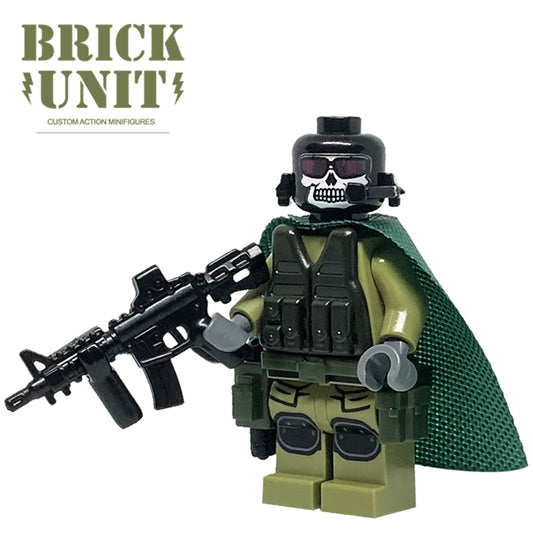 custom lego call of duty ghost minifigure