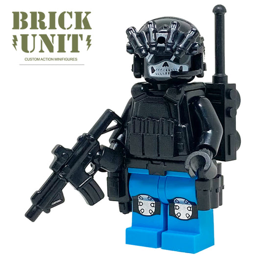 custom lego call of duty nightwar ghost minifigure