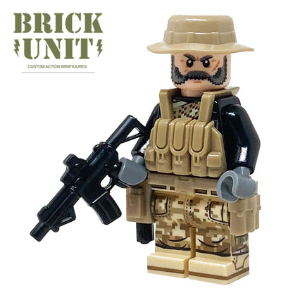 custom lego call of duty captain price minifigure