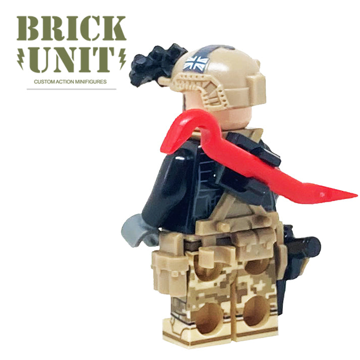 custom lego call of duty sas captain price minifigure