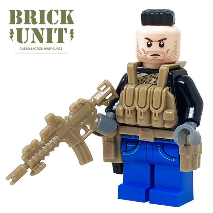 custom lego call of duty soap minifigure