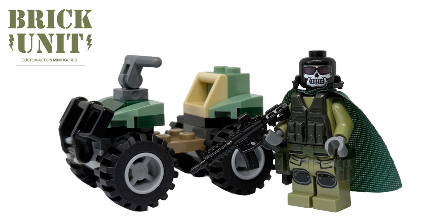 Ghost with 4WD ATV Custom Building Set