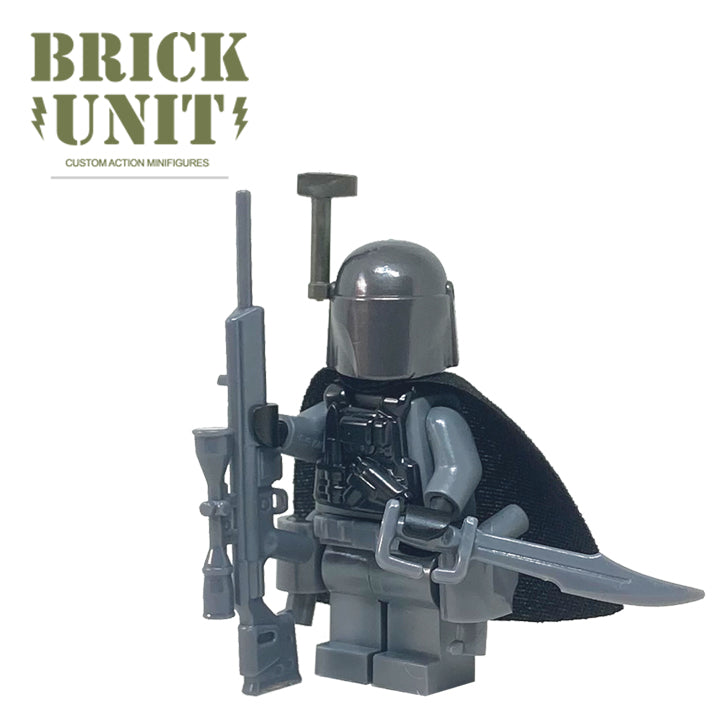 custom lego star wars mandalorian bounty hunter minifigure
