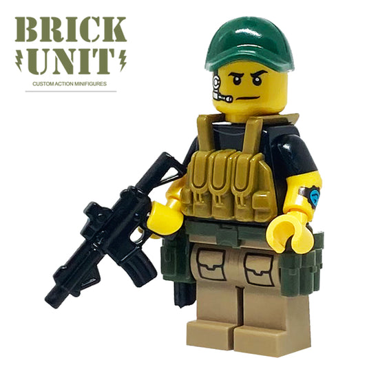 custom lego pmc private military contractor minifigure