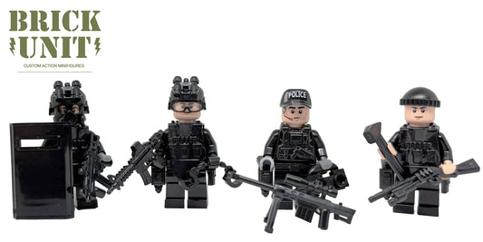 Police Special Tactical Team LF v2 Custom Minifigure Set
