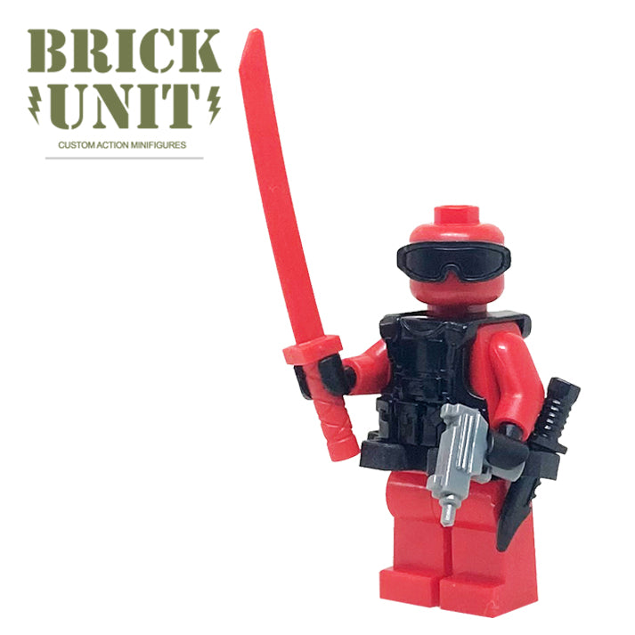 custom lego red ninja 