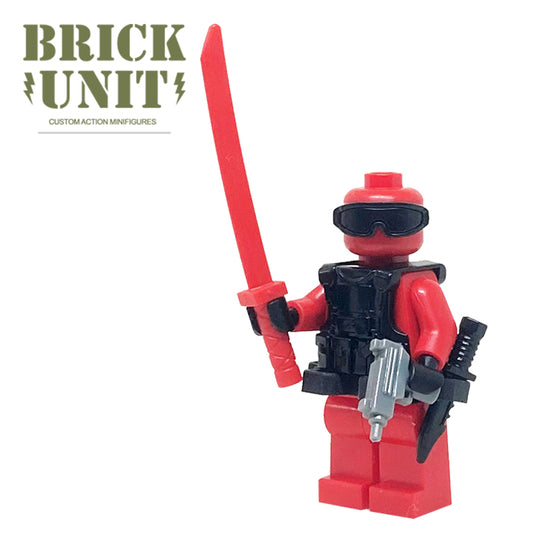custom lego red ninja 