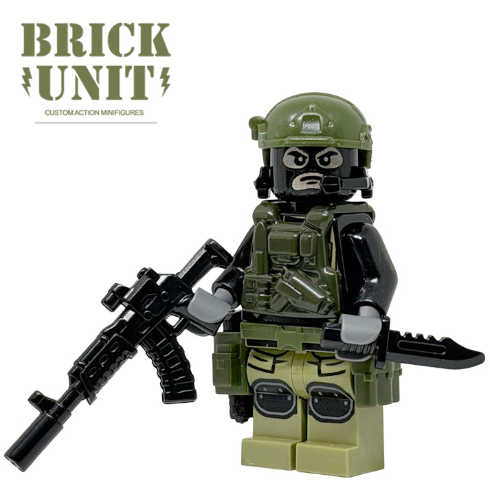Russian Spetsnaz Alpha Operator Custom Minifigure