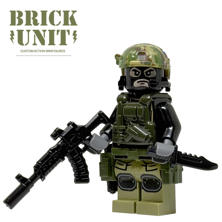 Russian Spetsnaz Alpha Operator v2 Custom Military Minifigure