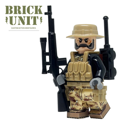 SAS Captain v1 Custom Minifigure