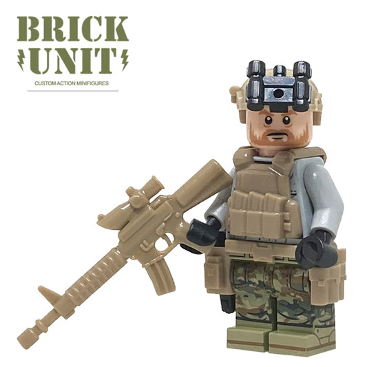 CUSTOM LEGO SPECIAL FORCES SOLDIER MINIFIGURE
