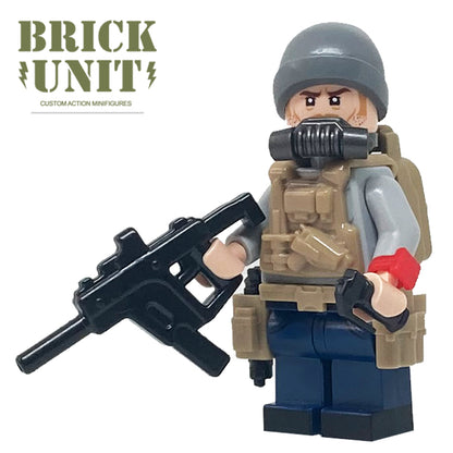 custom lego the division agent minifigure 
