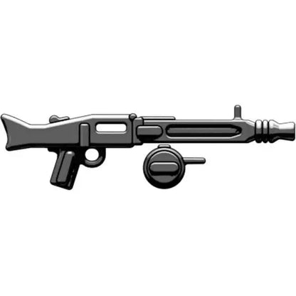 A BrickArms MG42 machine gun toy weapon for lego minifigures