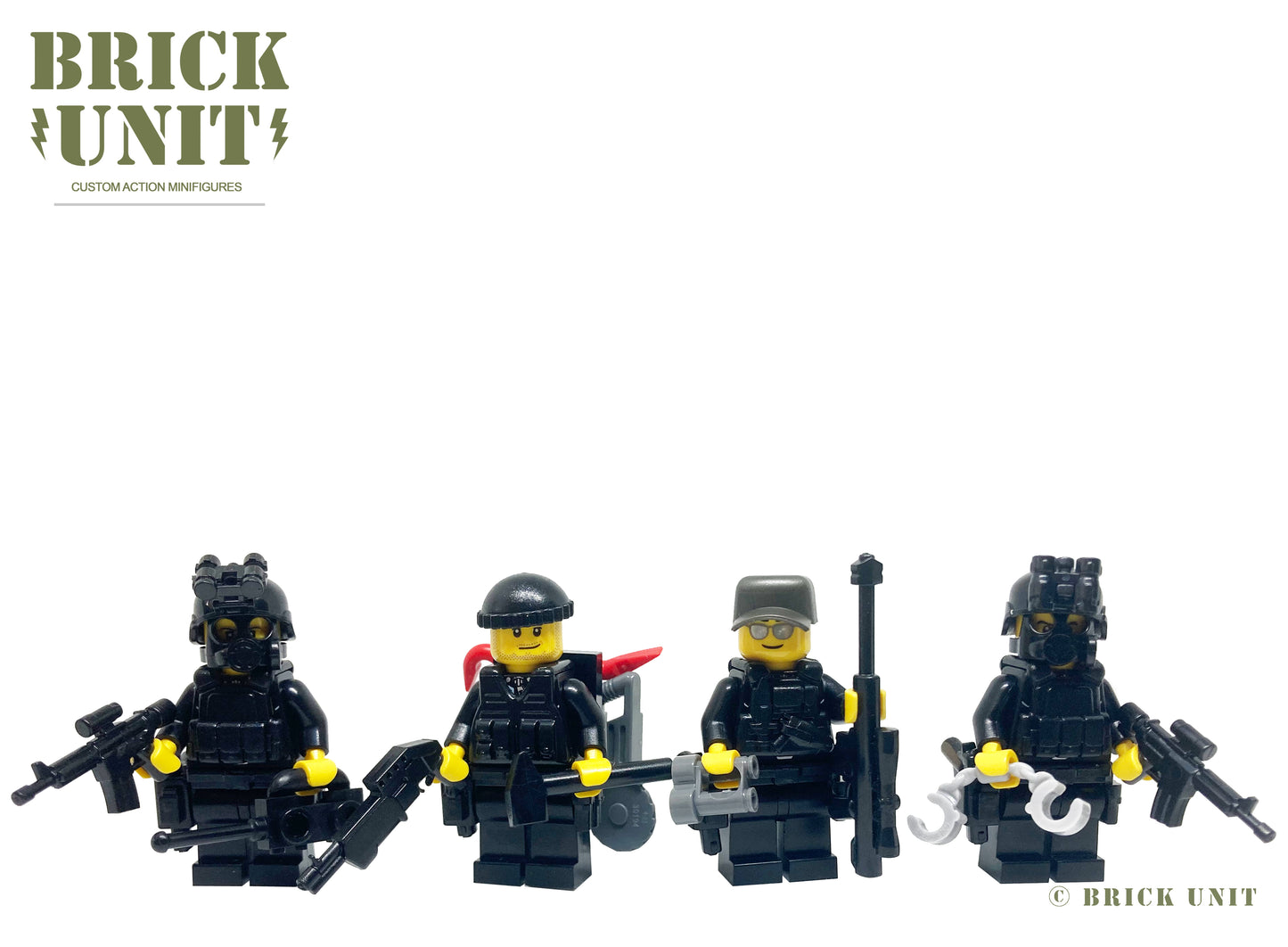 Police Black SWAT Team