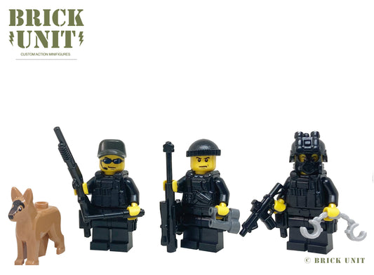 Police Black SWAT Team