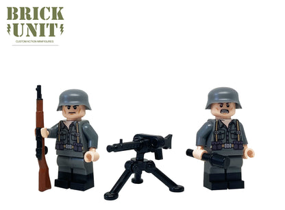 WW2 German Machine Gun Team