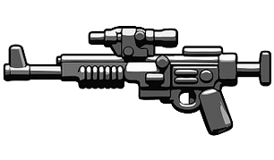 a brickarms A280C toy weapon for lego minifigures in black color
