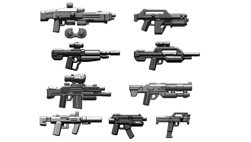 BrickArms SCI-FI Weapon Pack