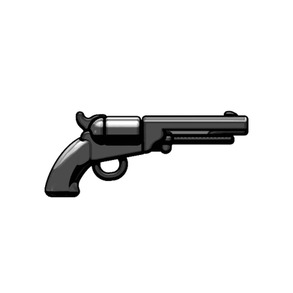 BrickArms 1851 Navy Revolver toy gun for lego minifigures in gunmetal color